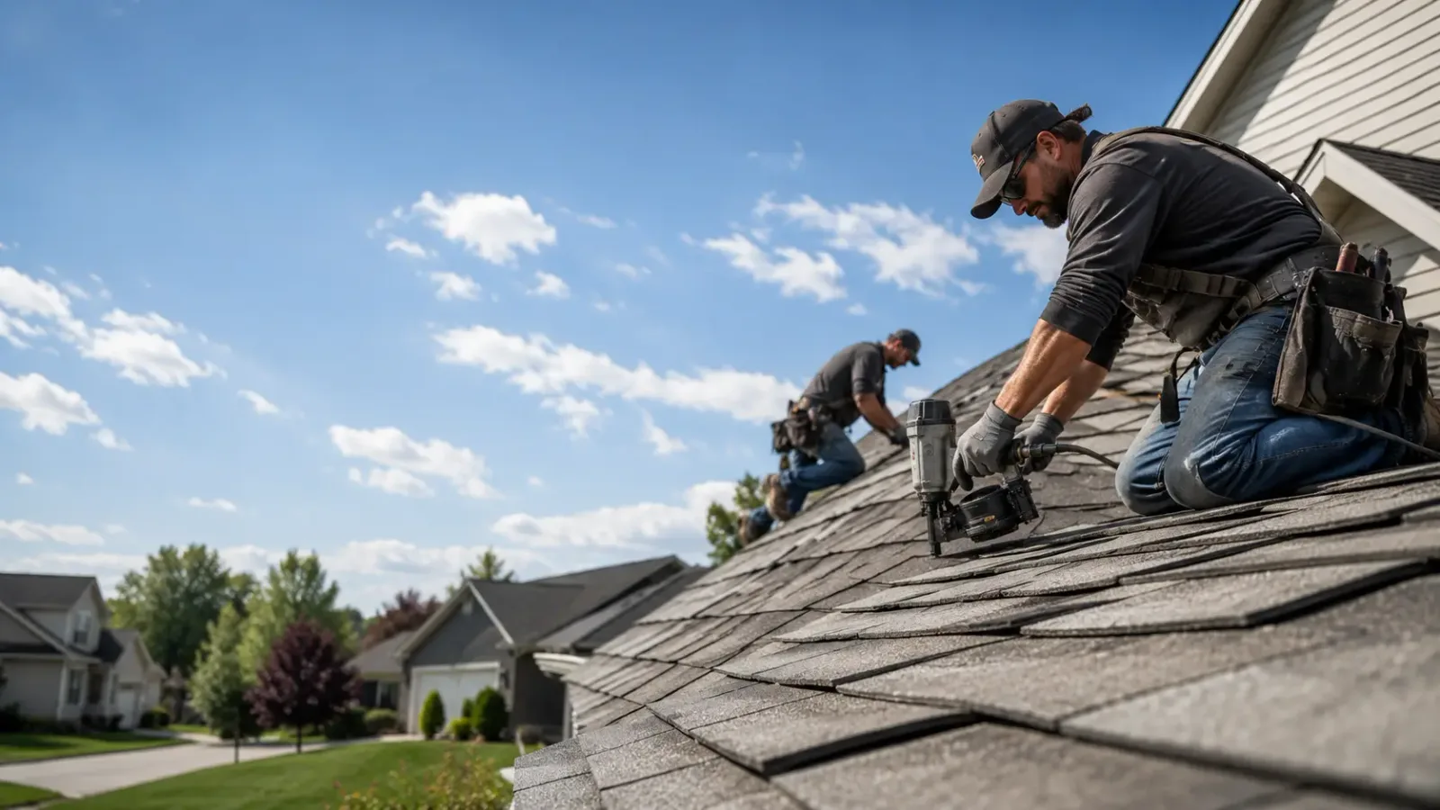 Storm Damage Roof Repair in Leeper, PA near me